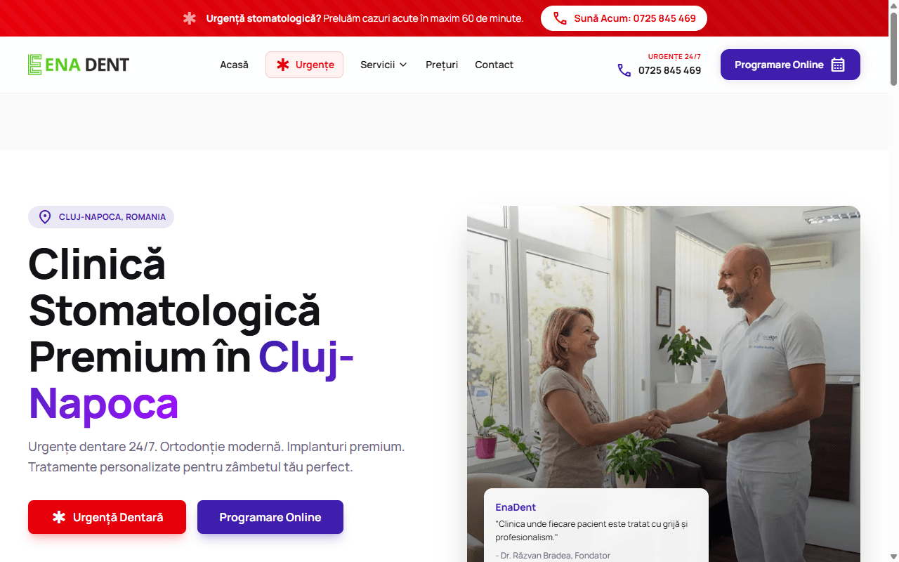 Clinica Dentara Ena Dent - Desktop